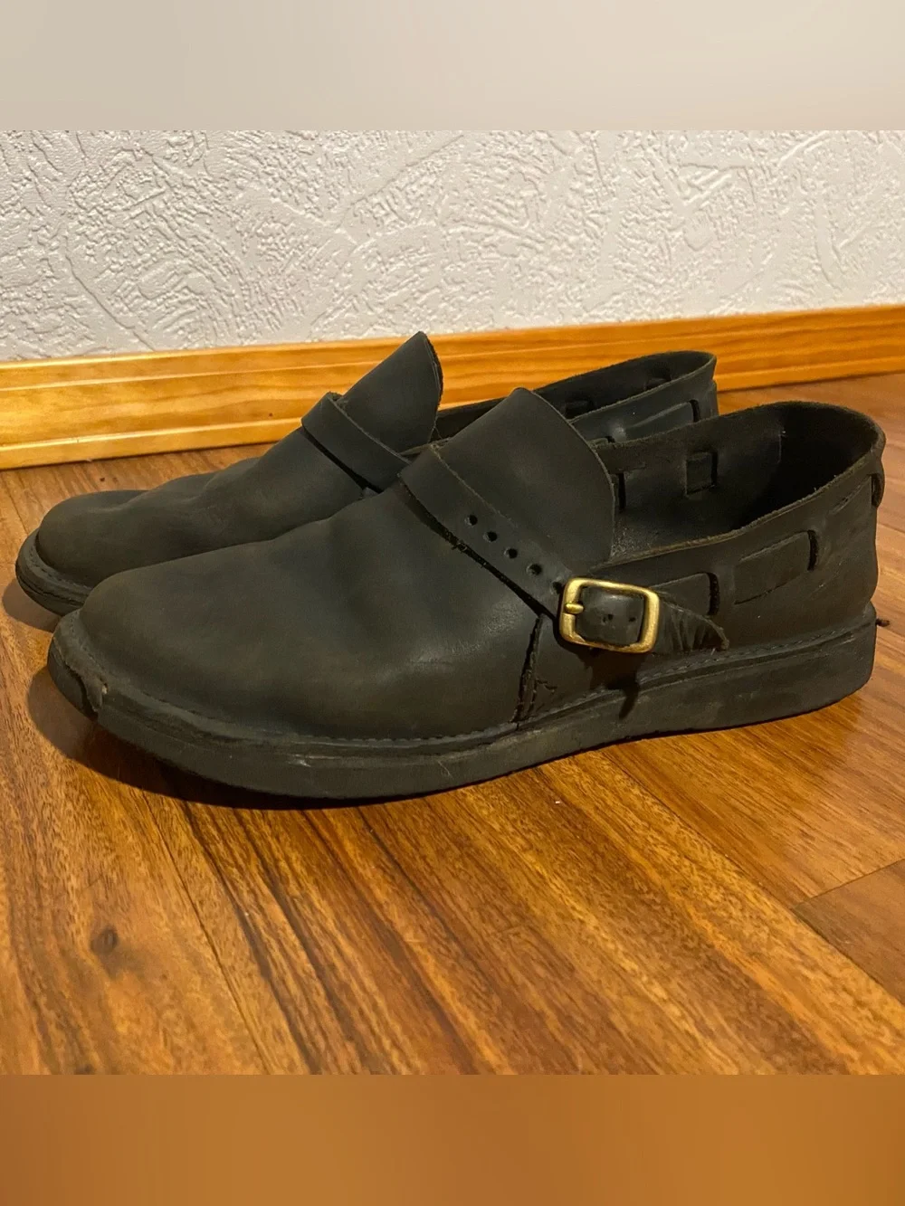 Aurora Shoe Co. Men's Middle English - NAVY 8 1/2 8.5 C